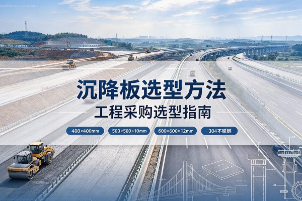 锡林郭勒盟沉降板选择方法