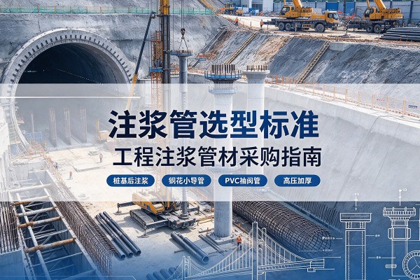 锡林郭勒盟注浆管选型标准
