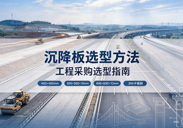 锡林郭勒盟沉降板选择方法
