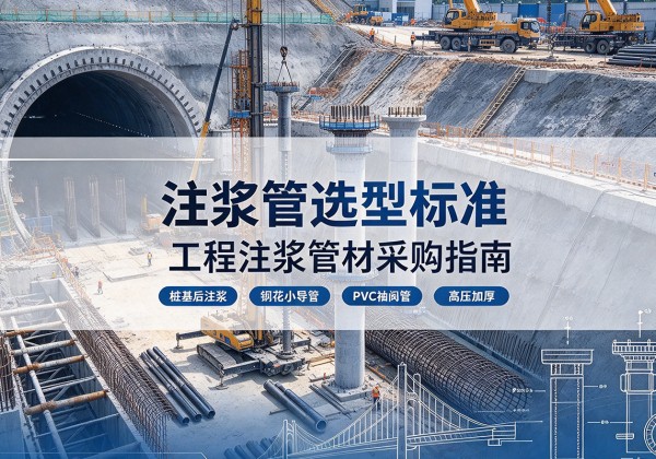 锡林郭勒盟注浆管选型标准